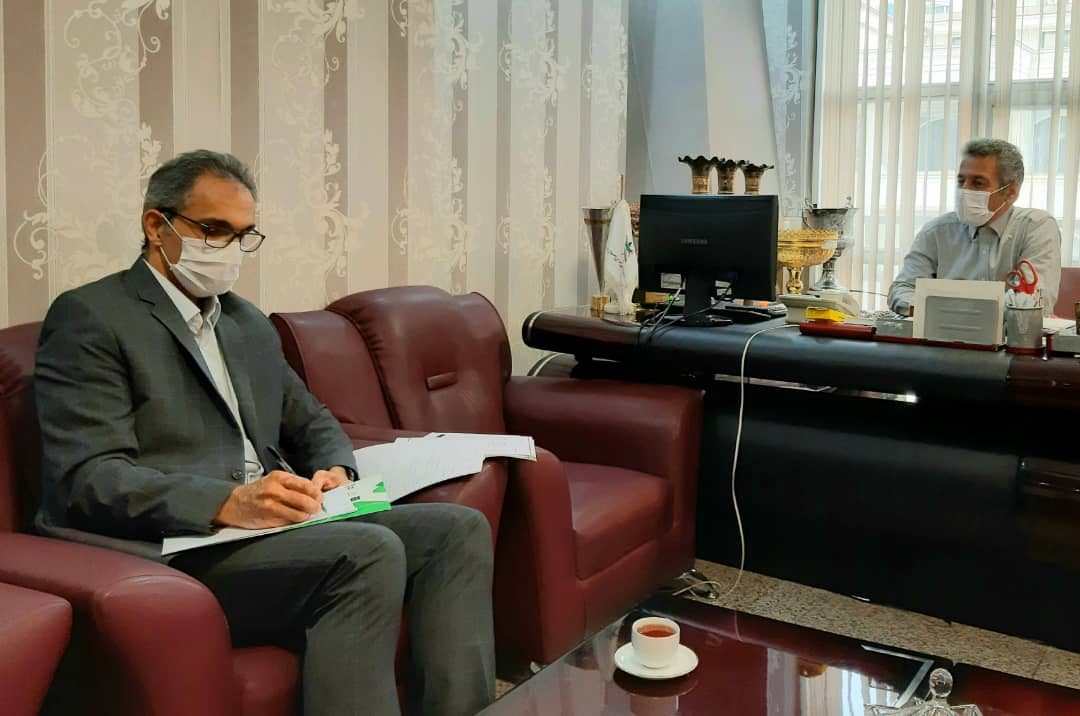 دیدار رئیس فدراسیون شمشیربازی با قائم مقام ستاد ملی مبارزه با دوپینگ