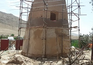 برج تاریخی روستای سیدآباد مرمت می‌شود