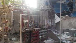 حادثه مرگبار سقوط اتوبوس مدرسه به داخل مخزن + فیلم