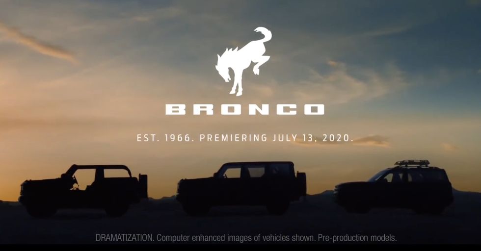 تمام اطلاعات لو رفته درباره فورد Bronco