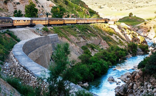 خط ریلی بلاک قارون-بیشه در لرستان