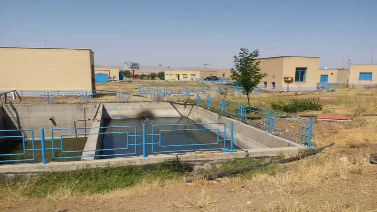 مشکل فاضلاب شهرک صنعتی مهاباد برطرف می‌شود