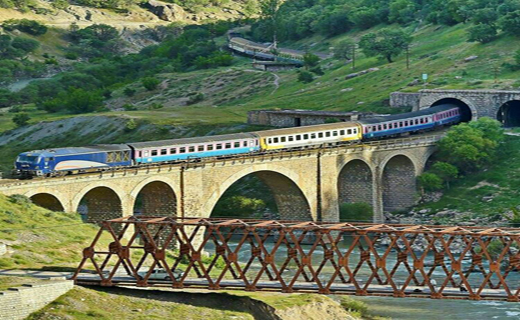 مسیر ریلی شمال به جنوب کشور
