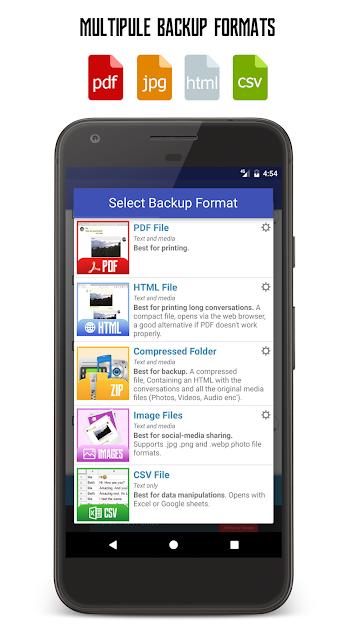 دانلود SMS Backup 3.0.0.6 &ndash; اپلیکیشن پشتیبان&zwnj;گیری پیامک&zwnj;ها