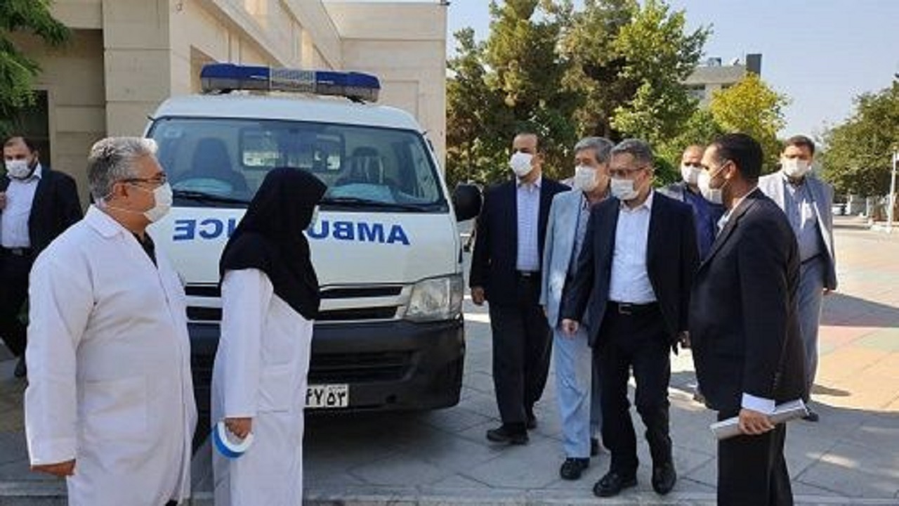 سفر معاون وزیر بهداشت جهت بازدید از روند خدمات رسانی به بیماران کرونایی مشهد