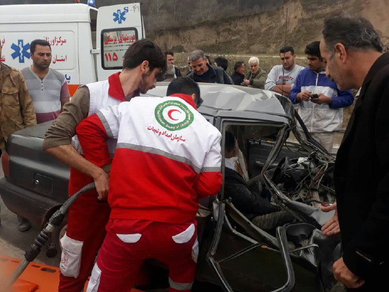 امدادرسانی به ۷۰۵ نفر از حادثه دیدگان