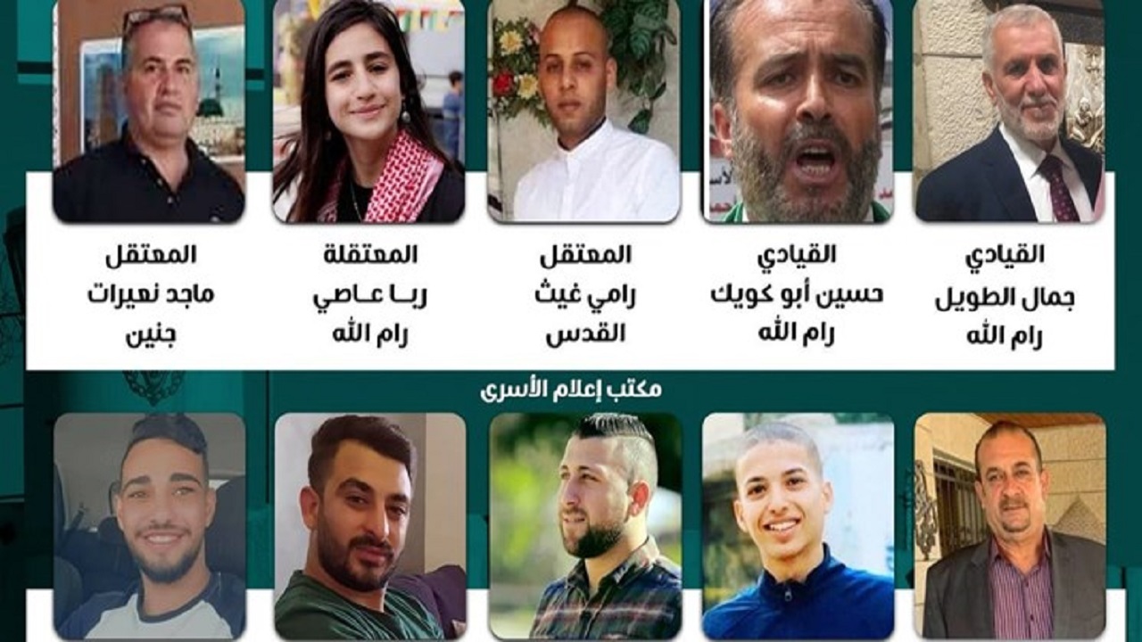بازداشت چند عضو ارشد جنبش حماس و جهاد اسلامی در کرانه باختری و قدس