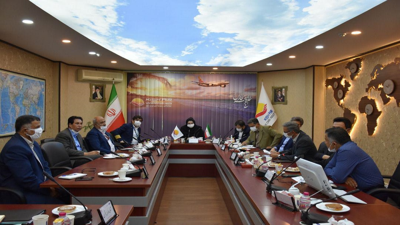 اخذ گواهینامه AOC توسط شرکت هواپیمایی کیش