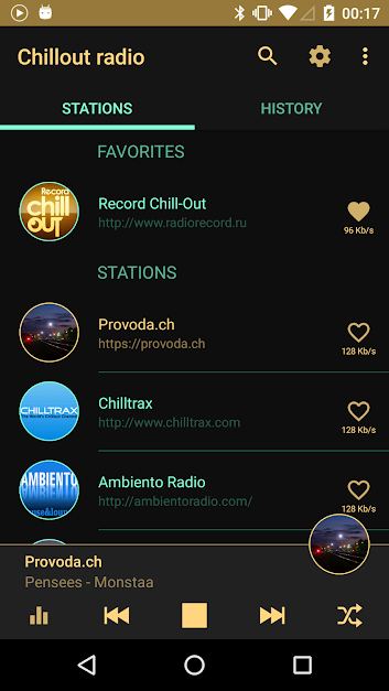 دانلود Chillout & Lounge music 4.6.2 &ndash; اپلیکیشن رادیو اینترنتی