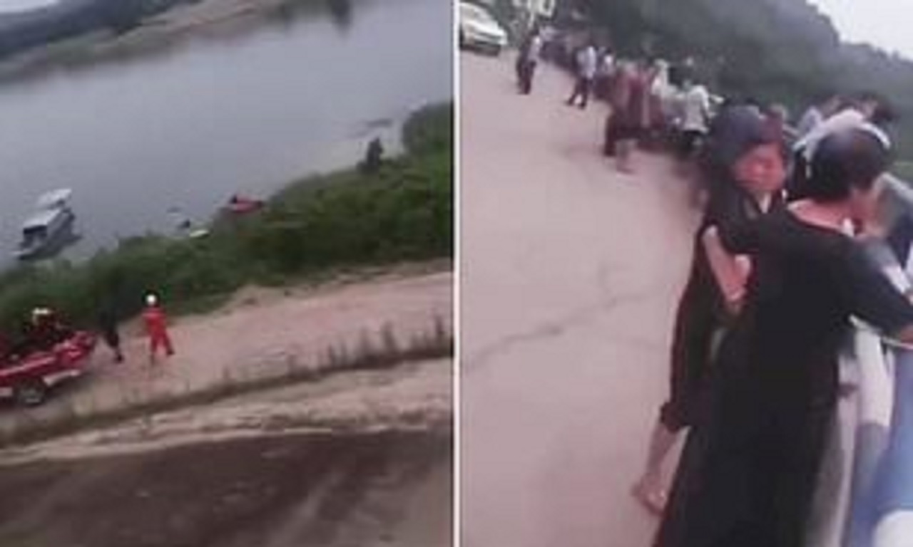 غرق شدن همزمان ۸ کودک در رودخانه!