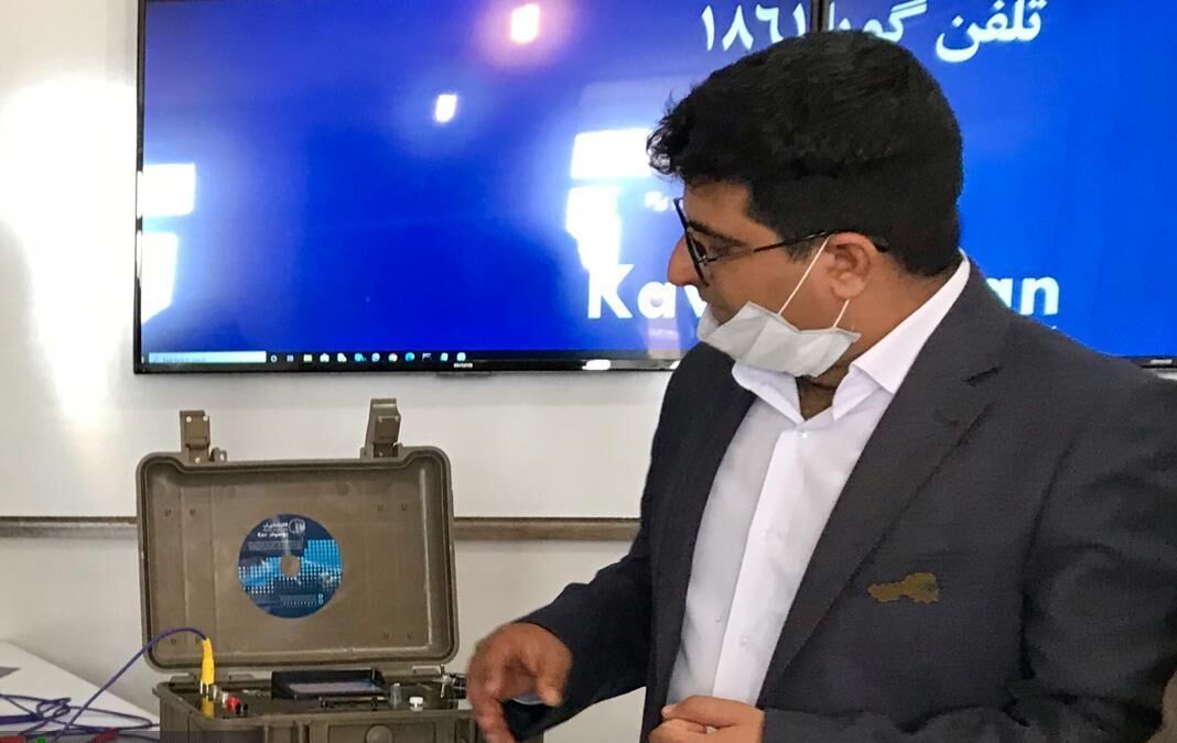 رونمایی از ربات هوشمند کشاورزی در رفسنجان