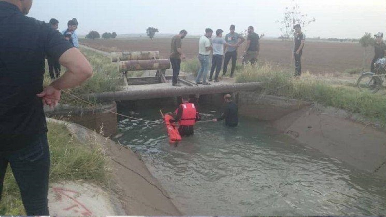 تکرار حادثه غرق شدن در کانال آب در استان قزوین