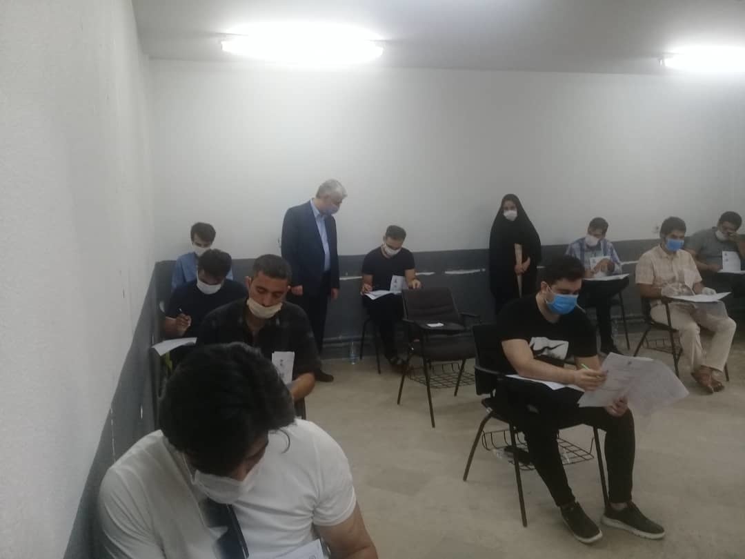 شرکت بیش از هزار آموزش دهنده و آموزشیار گیلانی در آزمون استخدامی