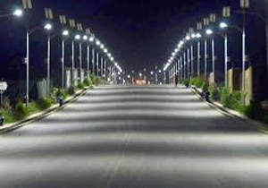 نصب هزار و ۴۰۰ دستگاه چراغ روشنایی LED در معابر بجنورد