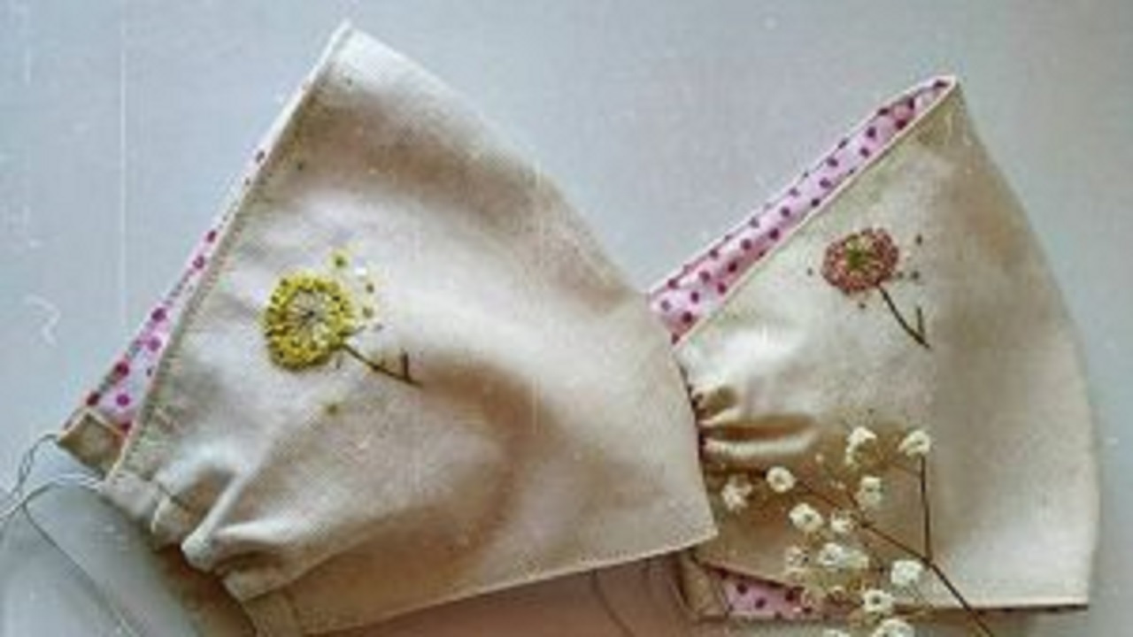برگزاری مسابقه طراحی و دوخت ماسک در قزوین 