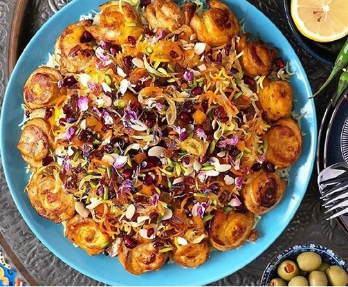 جواهر پلو متفاوت و خوشمزه + طرز تهیه جواهر پلو متفاوت و خوشمزه + طرز تهیه