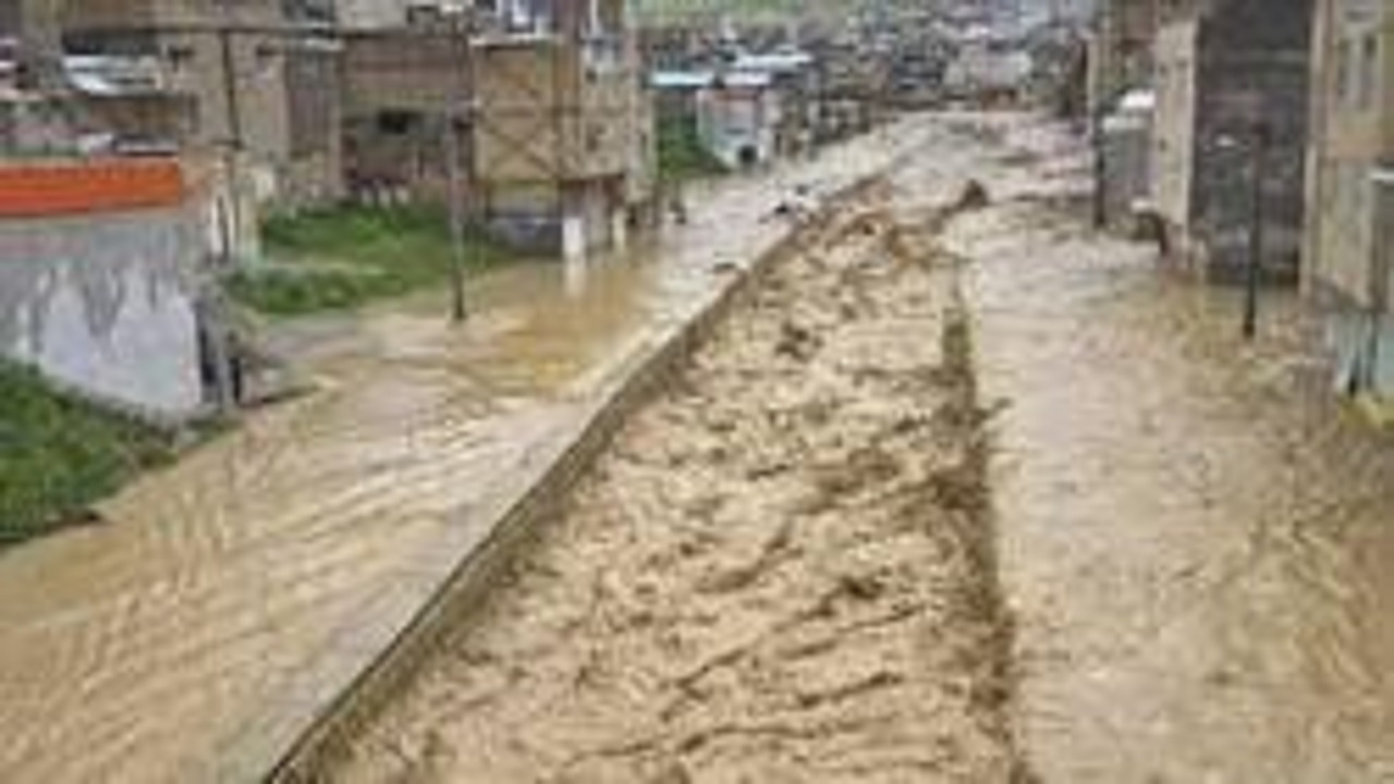 آبگرفتگی خانه‌ها در دو روستای مراغه