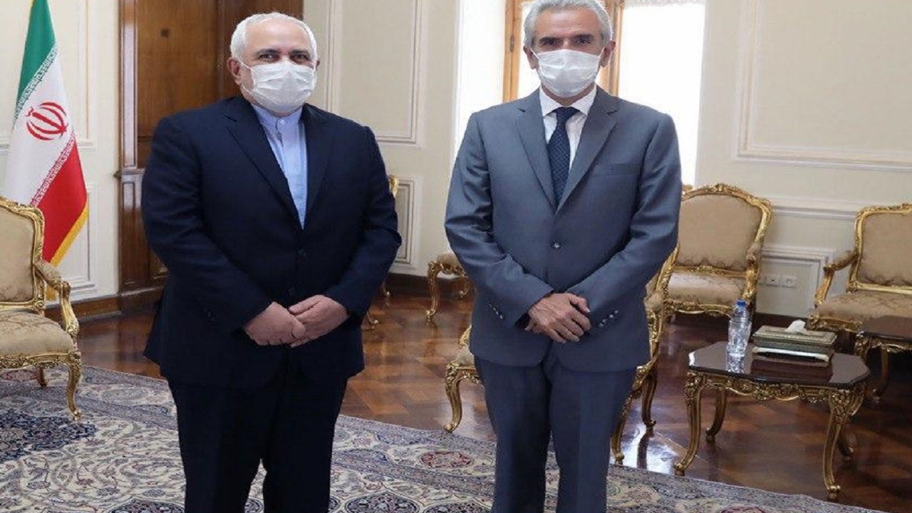 دیدار خداحافظی سفیر اسپانیا با ظریف