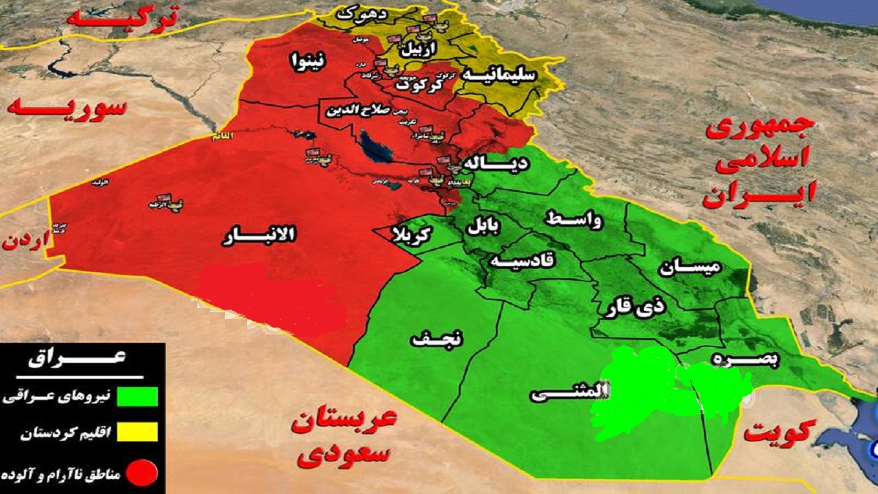 آخرین خبر‌ها از دروازه شمالی پایتخت عراق/ آغاز عملیات علیه بقایای داعش در غده سرطانی بغداد + تصاویر