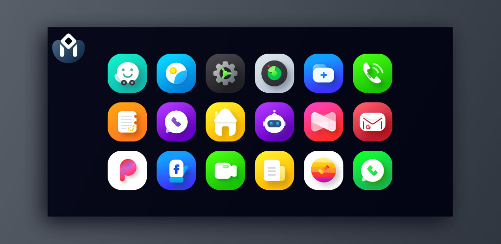 دانلود Simplit &ndash; Icon Pack 1.3.5 &ndash; آیکون پک زیبا مخصوص اندروید