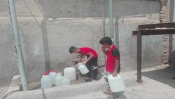 بحران کم آبی باعث قطعی آب در برخی مناطق شده است + فیلم