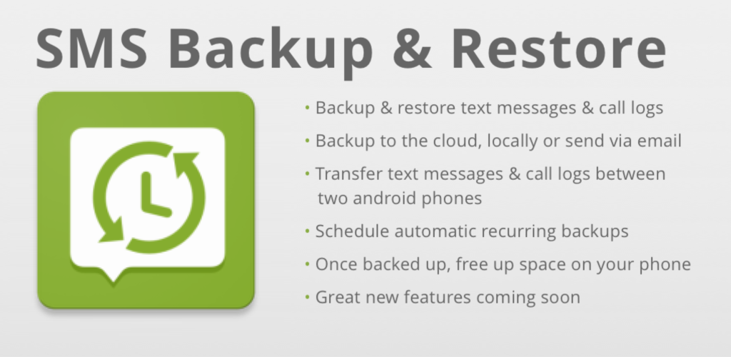 دانلود SMS Backup 3.0.0.6 &ndash; اپلیکیشن پشتیبان&zwnj;گیری پیامک&zwnj;ها