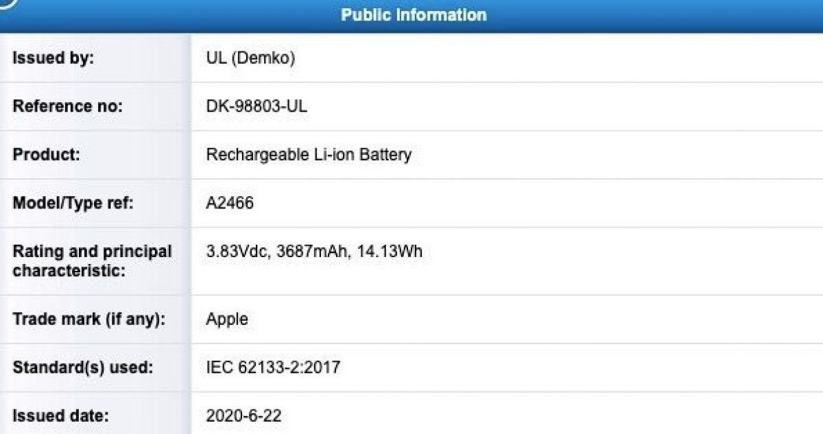 مشخصات باتری&zwnj;های سری iPhone 12 اپل فاش شد