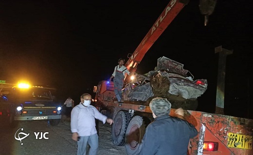 حادثه&zwnj;ی دلخراش رانندگی در محور نهبندان - شوسف