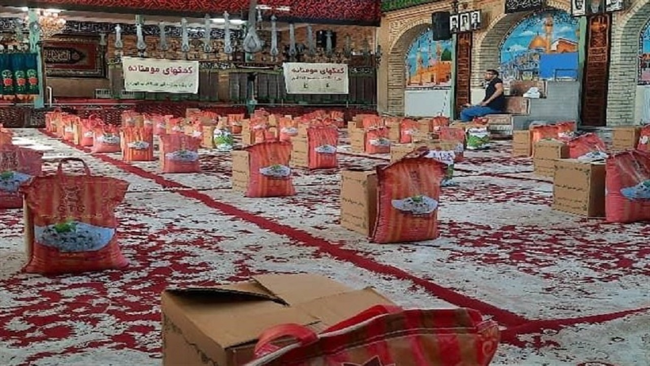 توزیع ۲۰۰ تن مواد پروتئینی در رزمایش کمک مومنانه