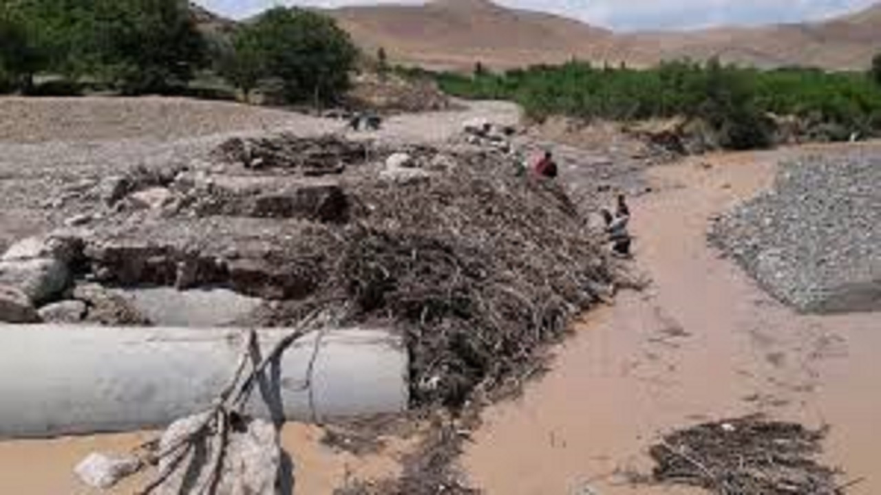 تخریب ۲۱۷ خانه روستایی براثر سیل در مراغه