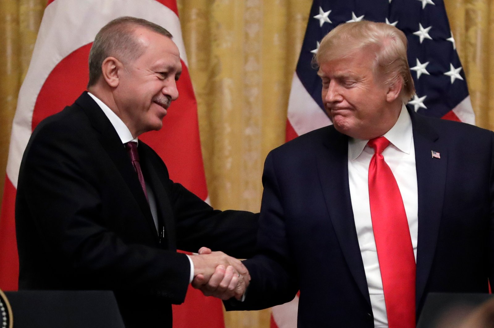 گفت‌وگوی تلفنی اردوغان و ترامپ درباره لیبی