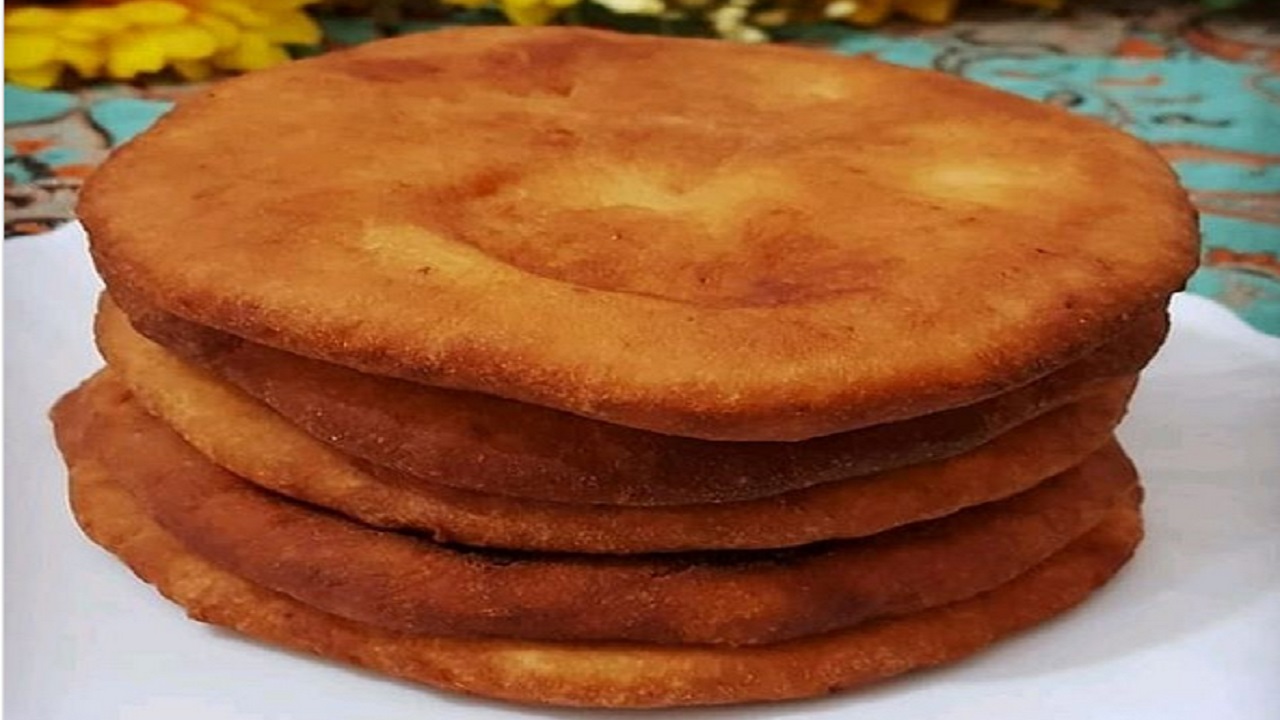 نان چمچمو با خمیر جادویی + طرز تهیه