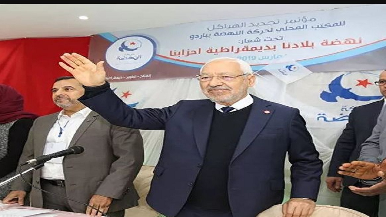 سلب رأی اعتماد حزب النهضه از دولت تونس
