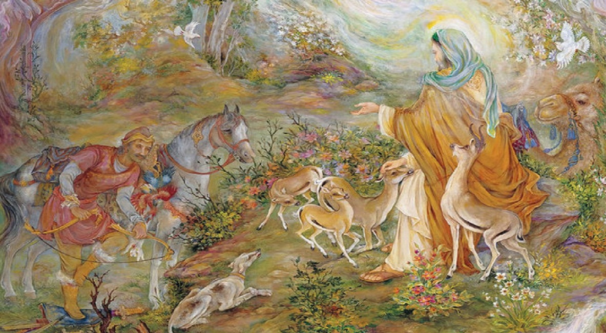 نمایش آثار هنری رضوی در نمایشگاه نقش مهر