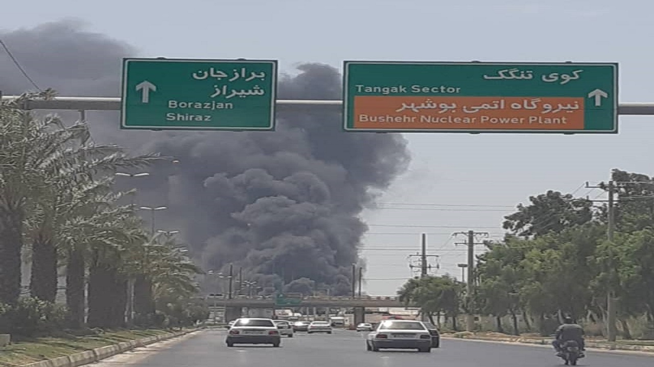 کارگاه لنج سازی در بوشهر آتش گرفت/ حادثه مصدوم نداشت