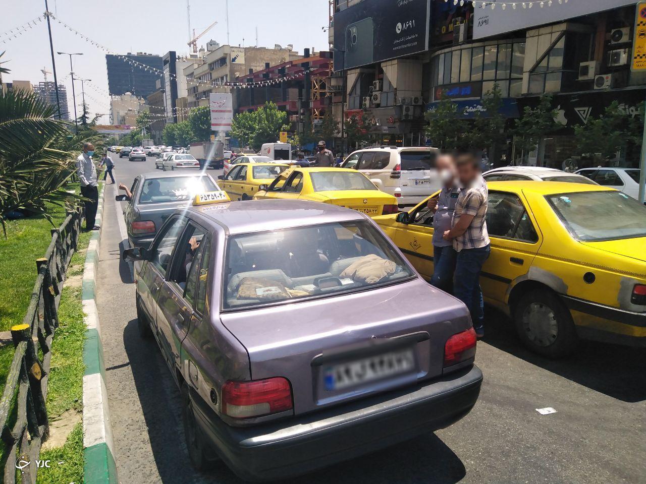 کرونا هم مانع مسافرکشی خودرو‌های پلاک شهرستان در پایتخت نشد