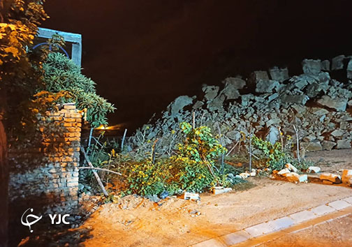 تخلیه ۴۰ منزل مسکونی بر اثر رانش زمین در منصورآباد شیراز