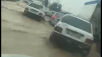 آبگرفتگی خیابان‌ها در گرگان + فیلم