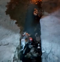وضع نامناسب فاضلاب در معابر رامهرمز + فیلم