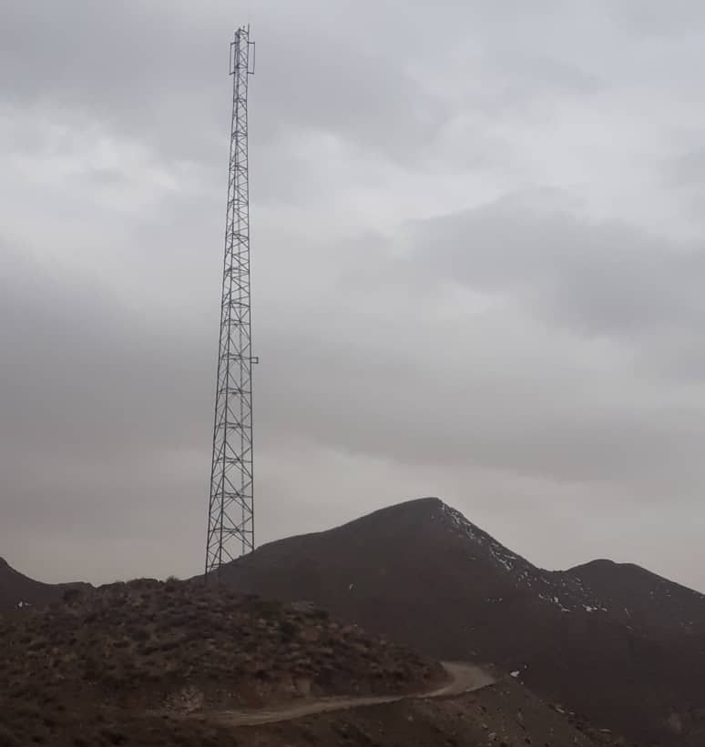 اتصال منطقه گودگینستان بافق به شبکه تلفن همراه
