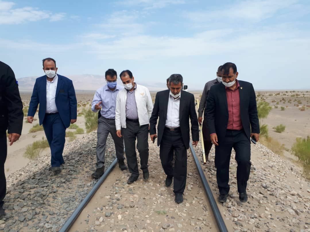 بازسازی ۴۵ کیلومتر از خطوط ریلی شمال کرمان تا بهمن ماه