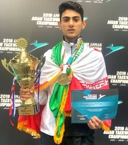 امیر سینا بختیاری قهرمان زنجانی 