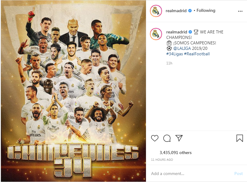 سی و چهارمین قهرمانی لالیگا توسط رئال مادرید / کری جذاب و رفاقتی بازیکنان پرسپولیس