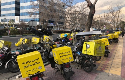 پیک موتوری