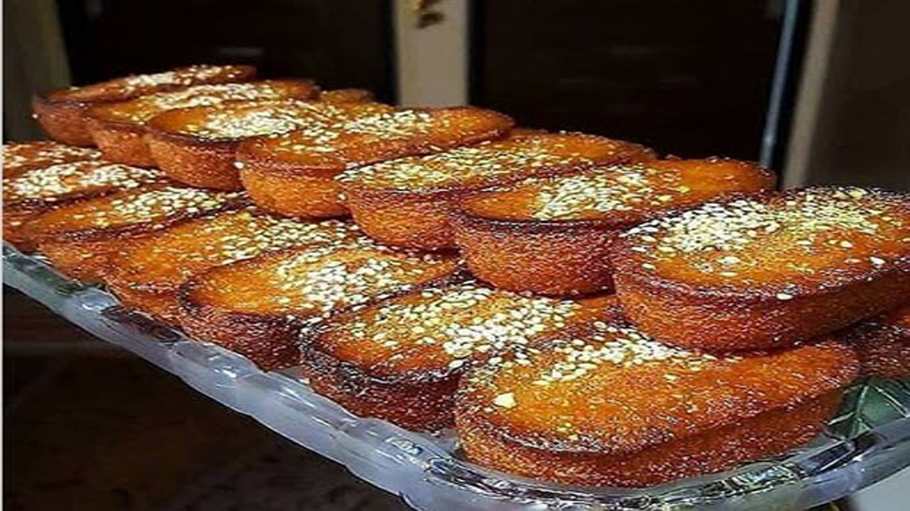 دستور پخت کیک نارگیلی باقلوا