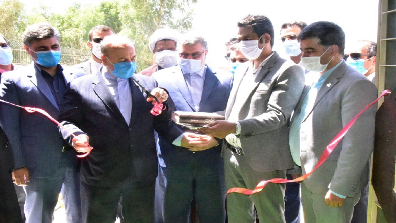سالن ورزشی سقف کوتاه درشهرستان نهبندان افتتاح شد