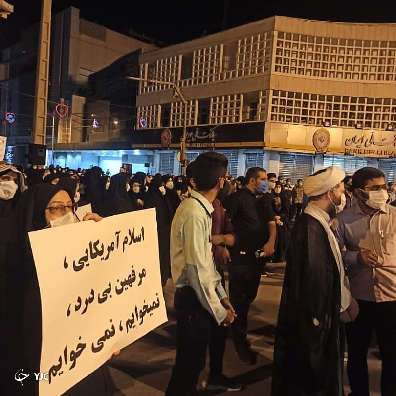 مردم بهبهان در اعتراض به تخریب اموال عمومی تجمع کردند