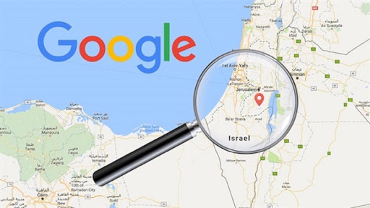 صهیونیست‌ها حتی با کمک گوگل هم قادر به نابودی نام و آرمان فلسطین نیستند+ کاریکاتور