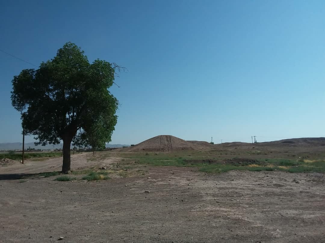 گمانه زنی برای تعیین حریم تپه مهر نگار