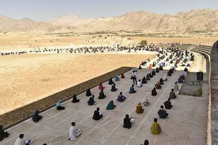 تصاویر: برگزاری آزمون کانکور در ولایت دایکندی